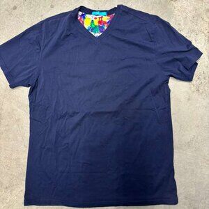 Men perruzo T-shirt color blue  XL